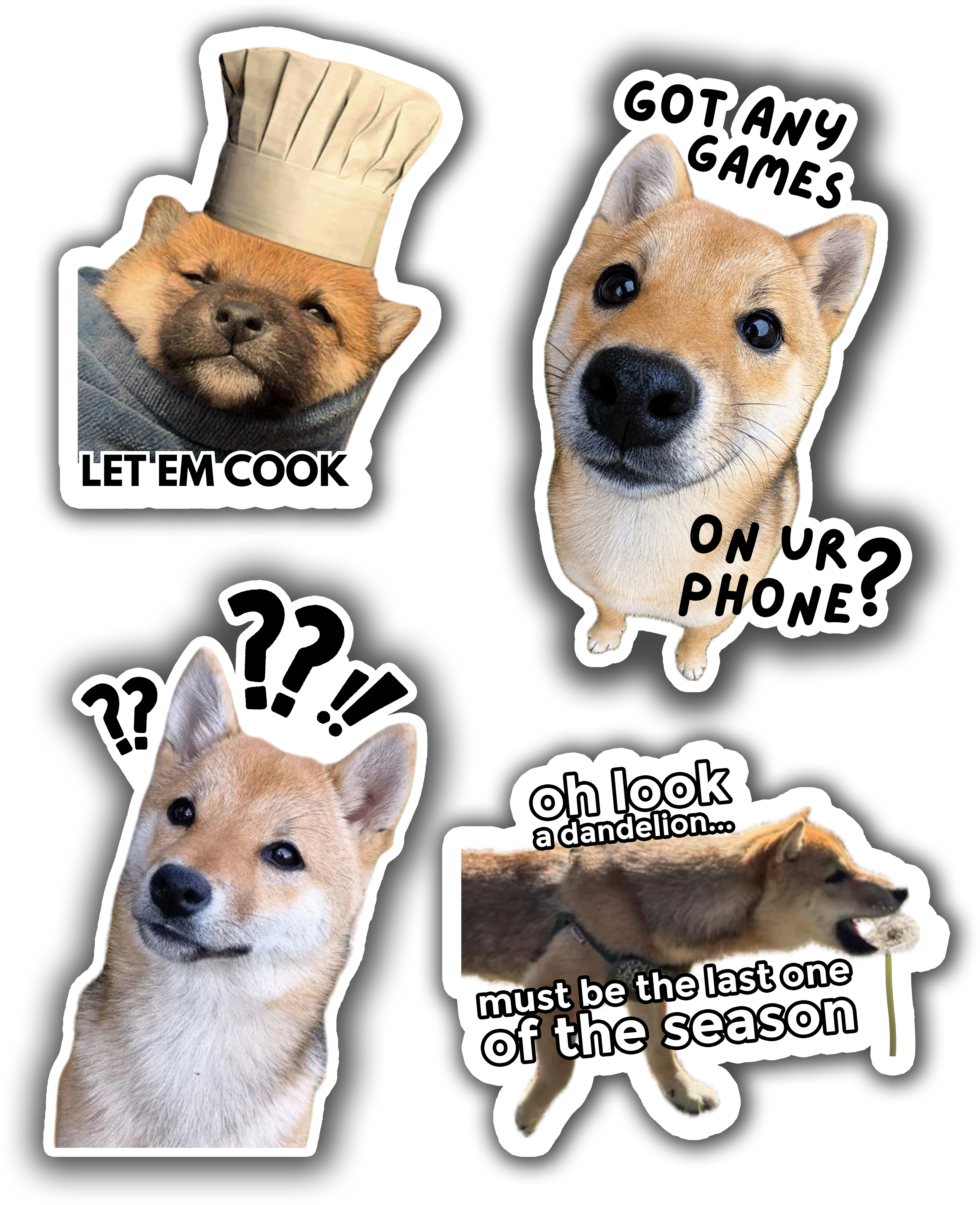 Meme Sticker Pack 1
